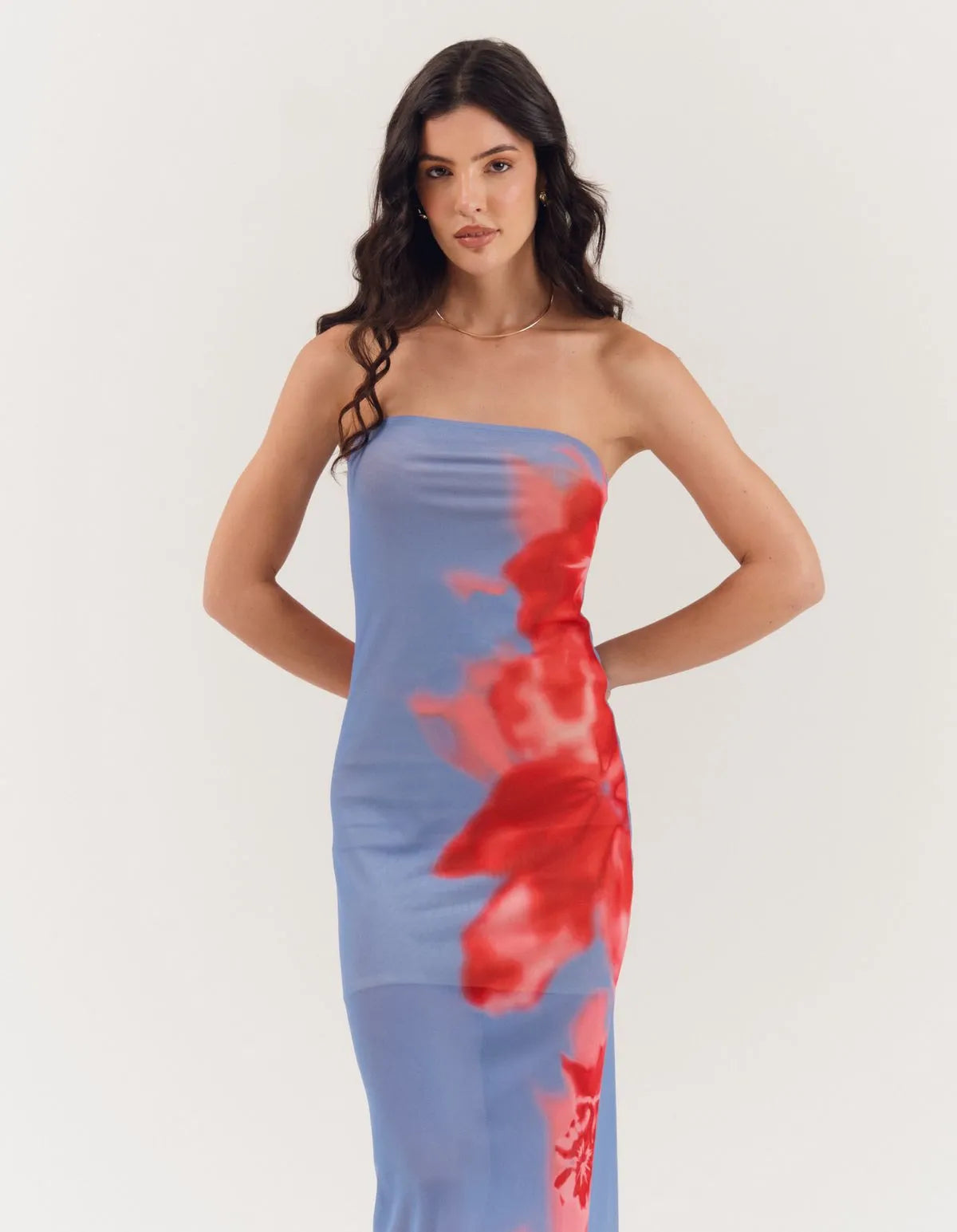 Kyra Çiçekli Elbise