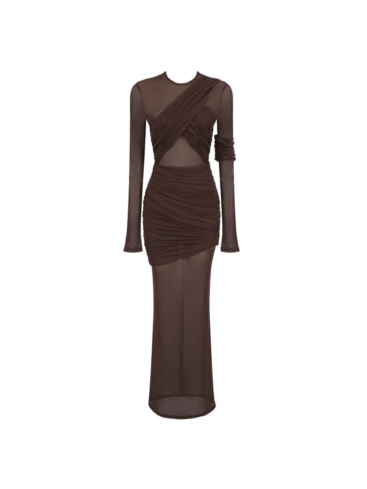 Sienna Mesh Maxikleid