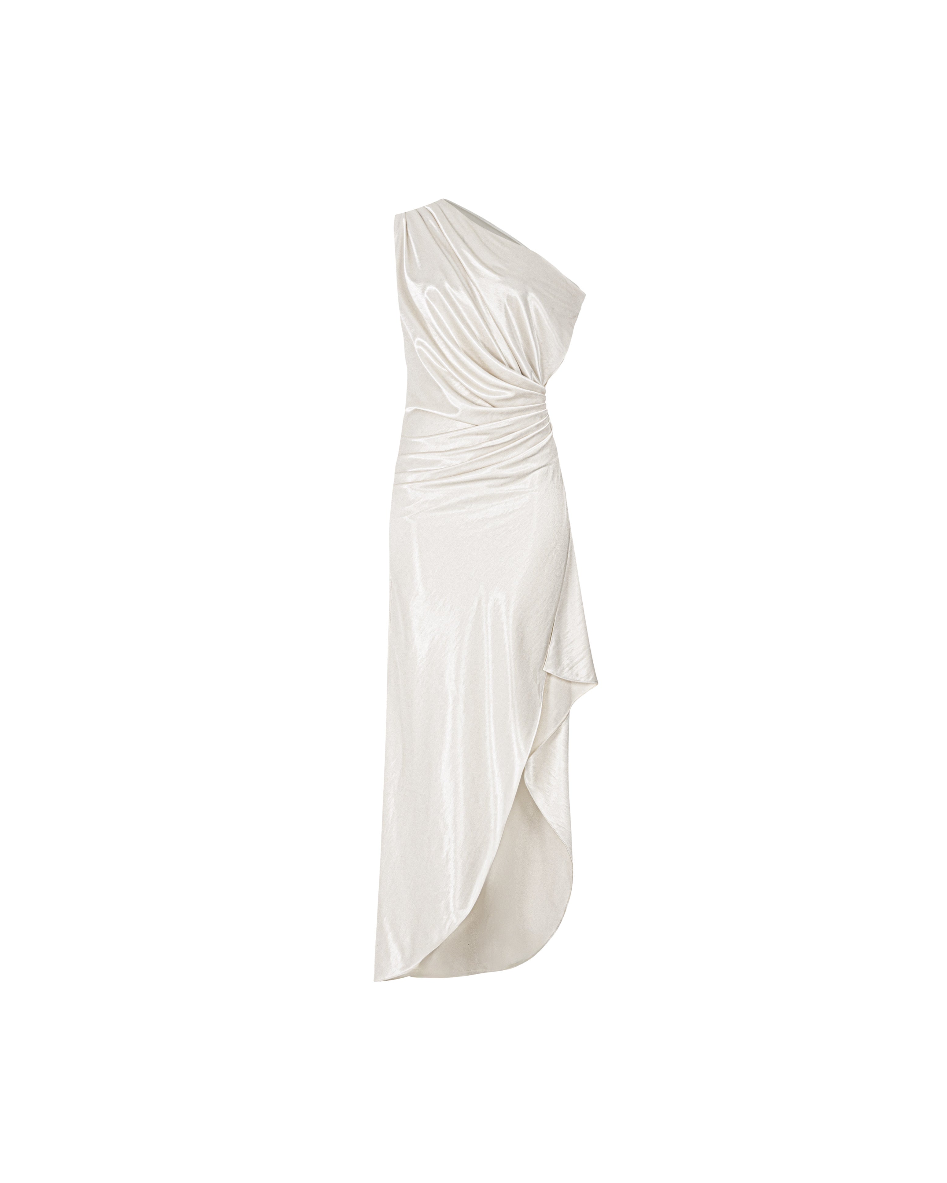 Astraea Maxi Elbise -Beyaz