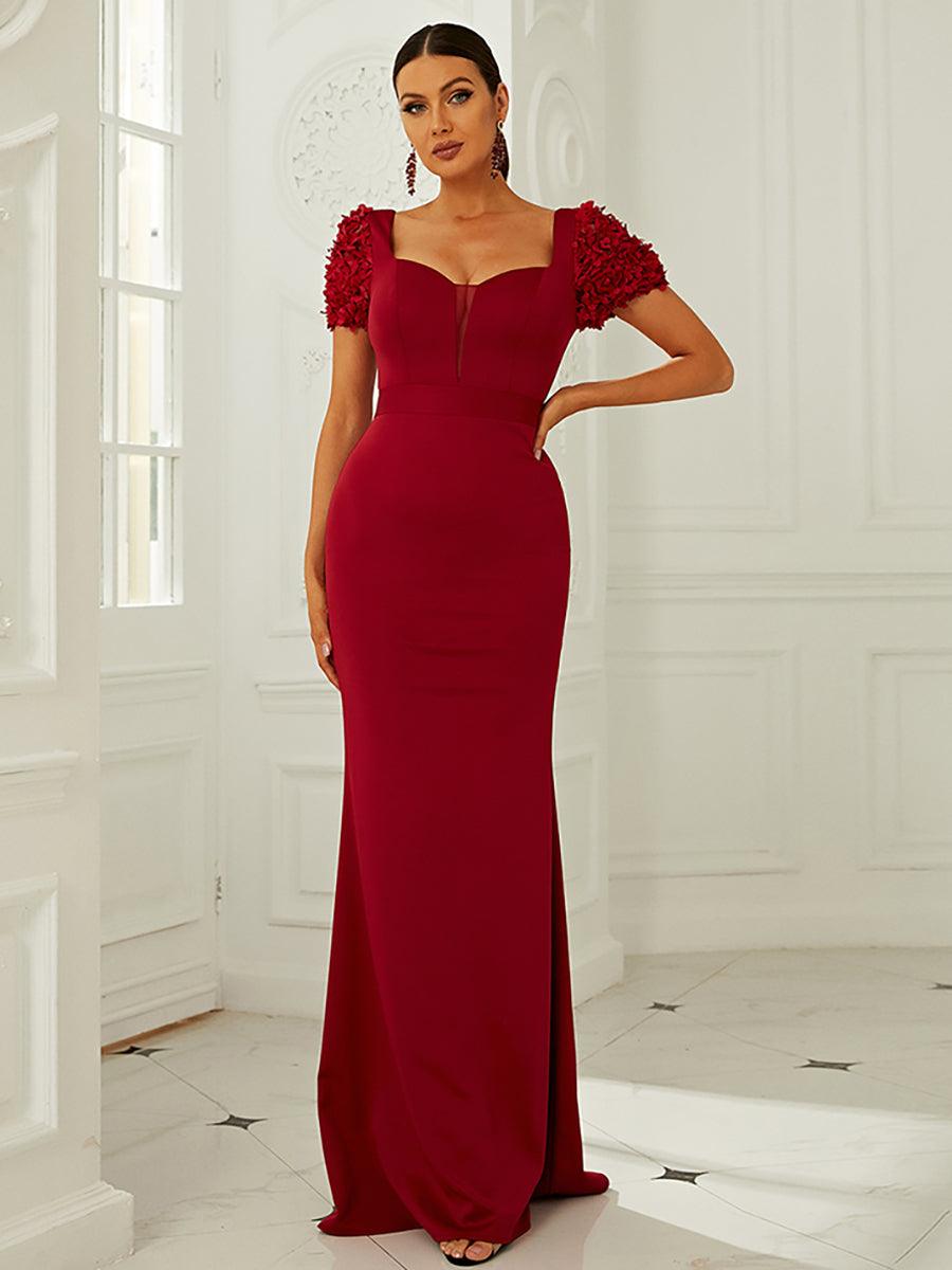 Kalliope Meerjungfrauen-Maxikleid