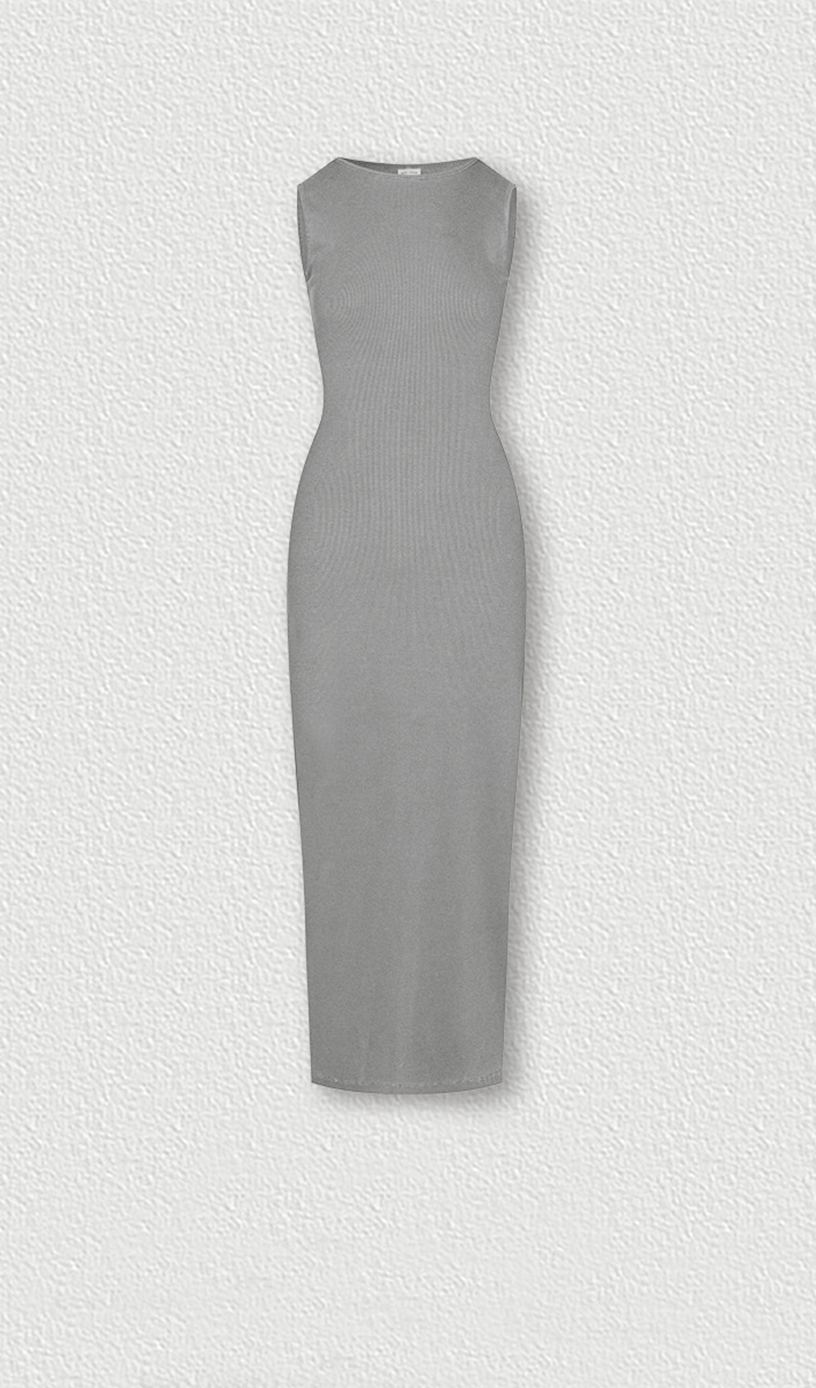 Ribbed Bodycon Midi Dress 