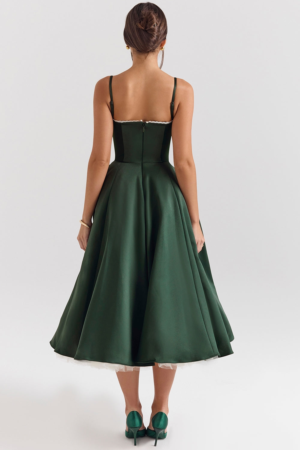 Mademoiselle Midikleid - Grün 
