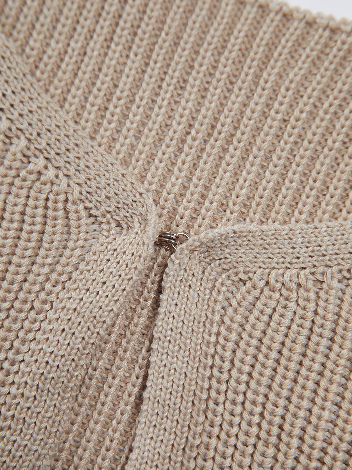 Classic Hook and Eye Knit Vest
