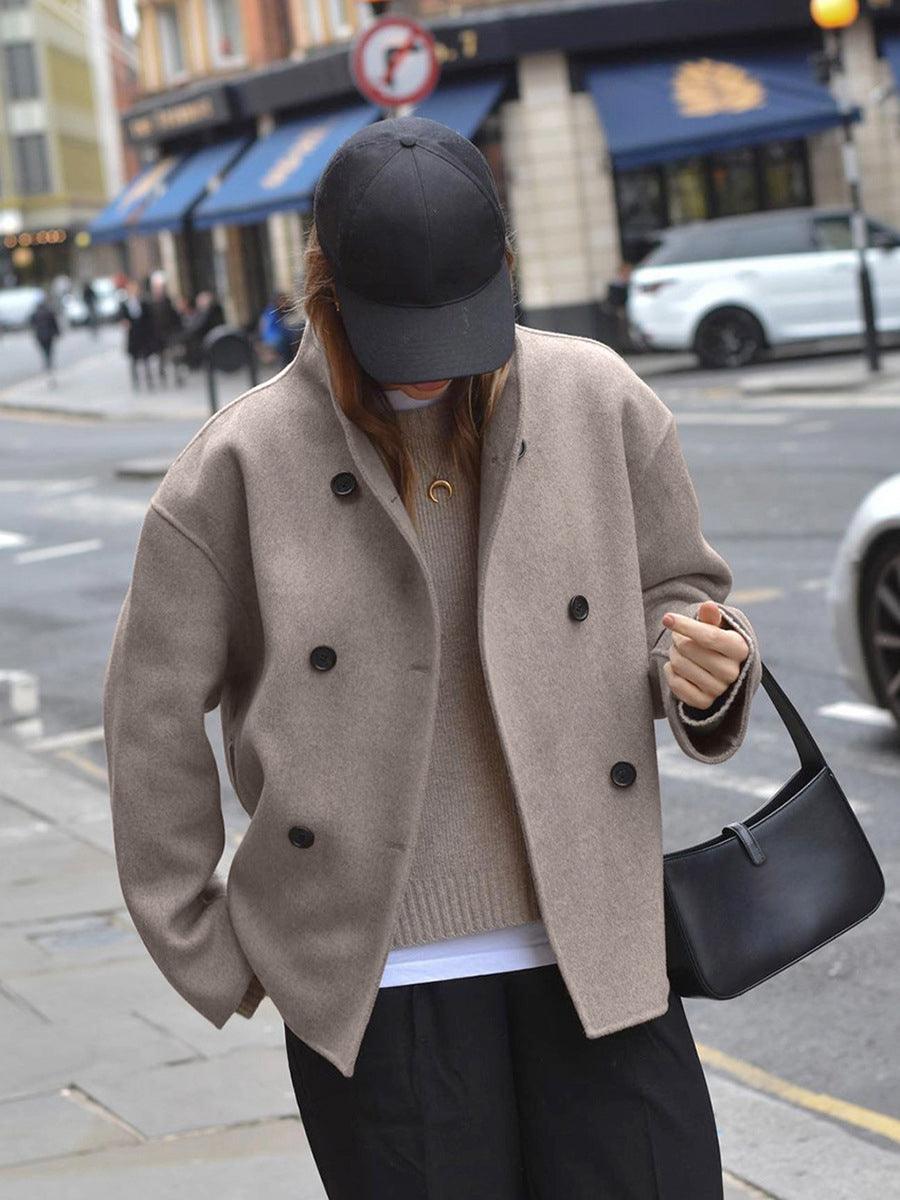 Oversized Button-Down-Mantel