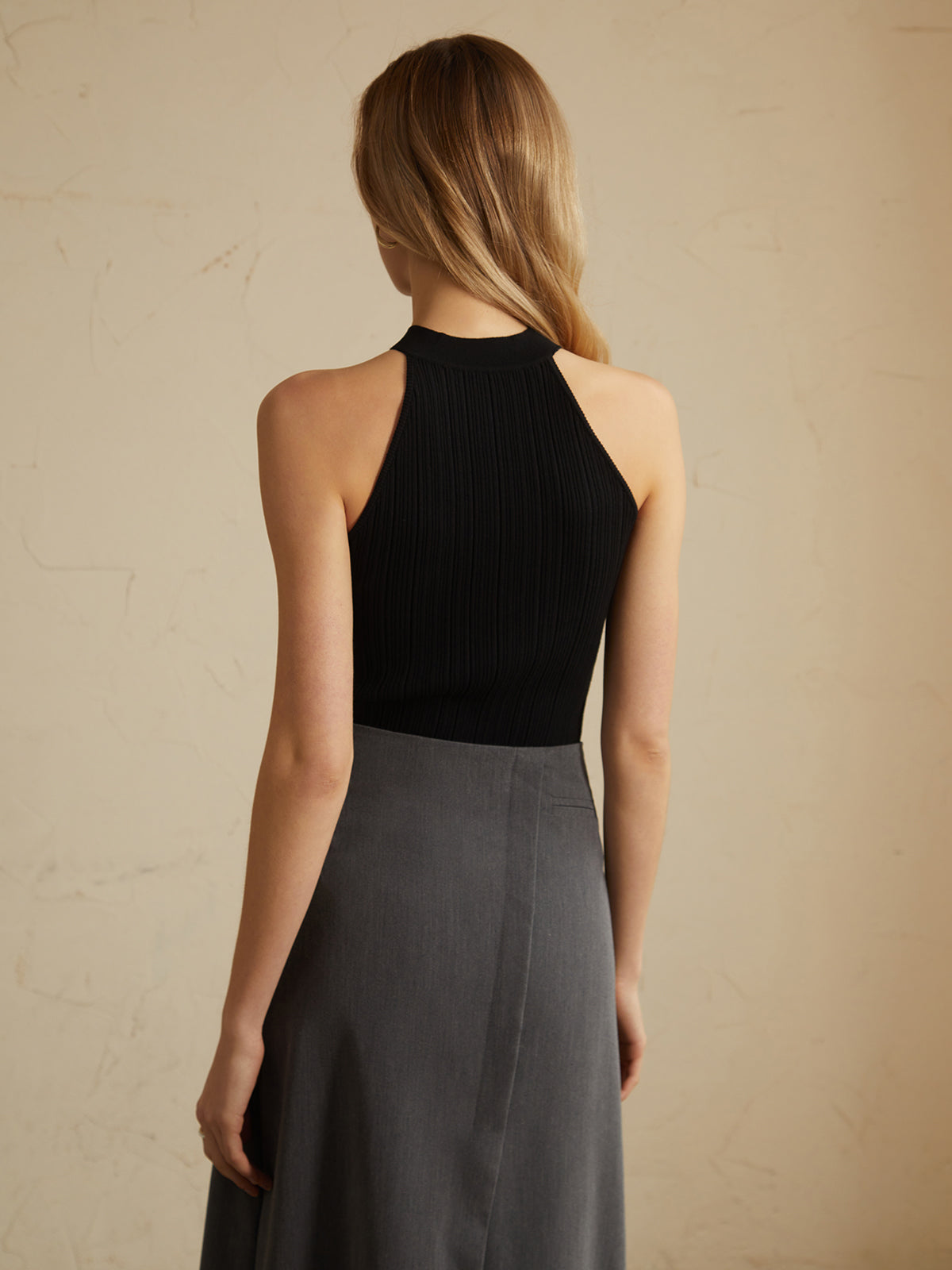Vintage Buttoned Sweater Vest