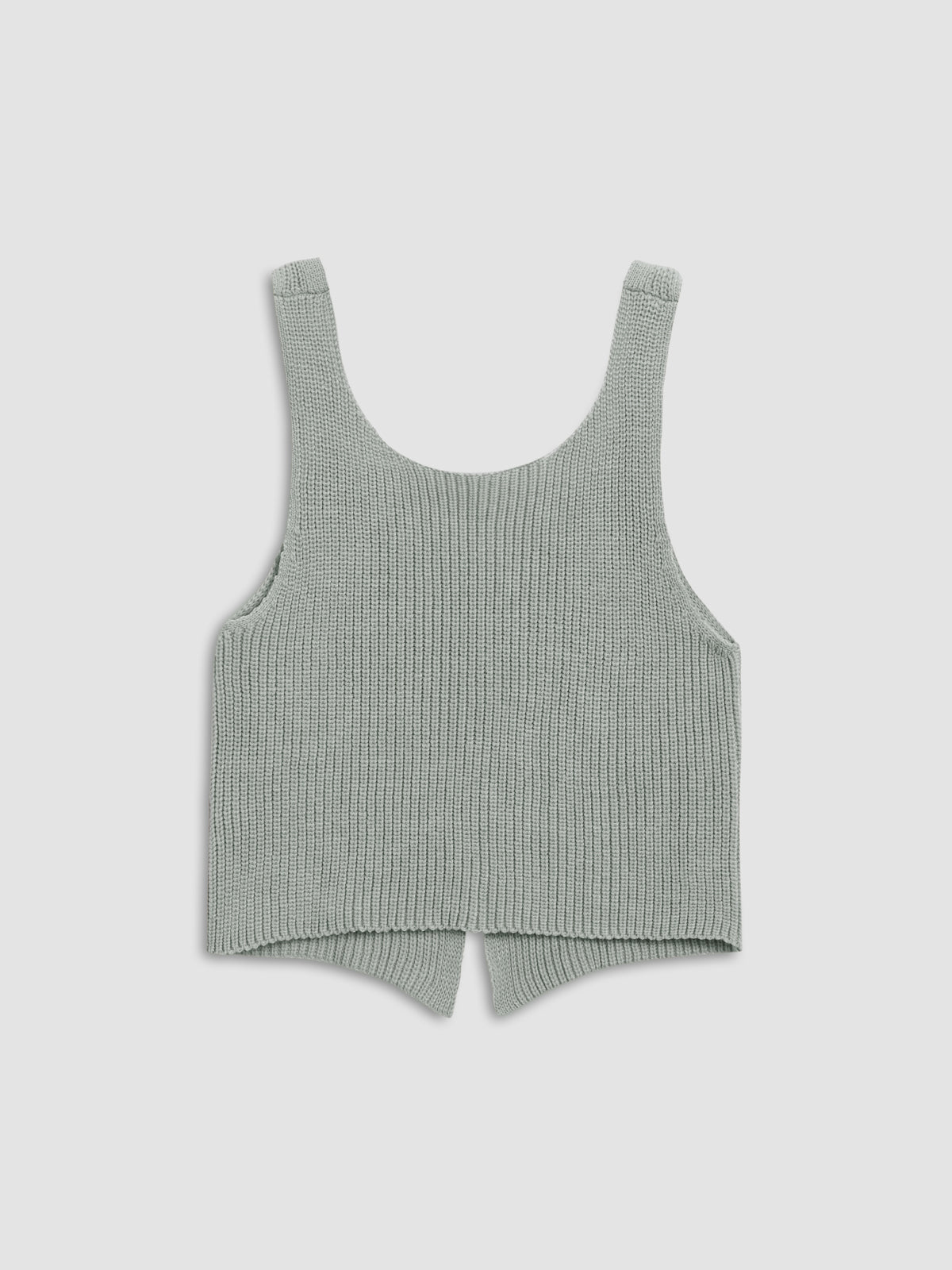 Classic Hook and Eye Knit Vest