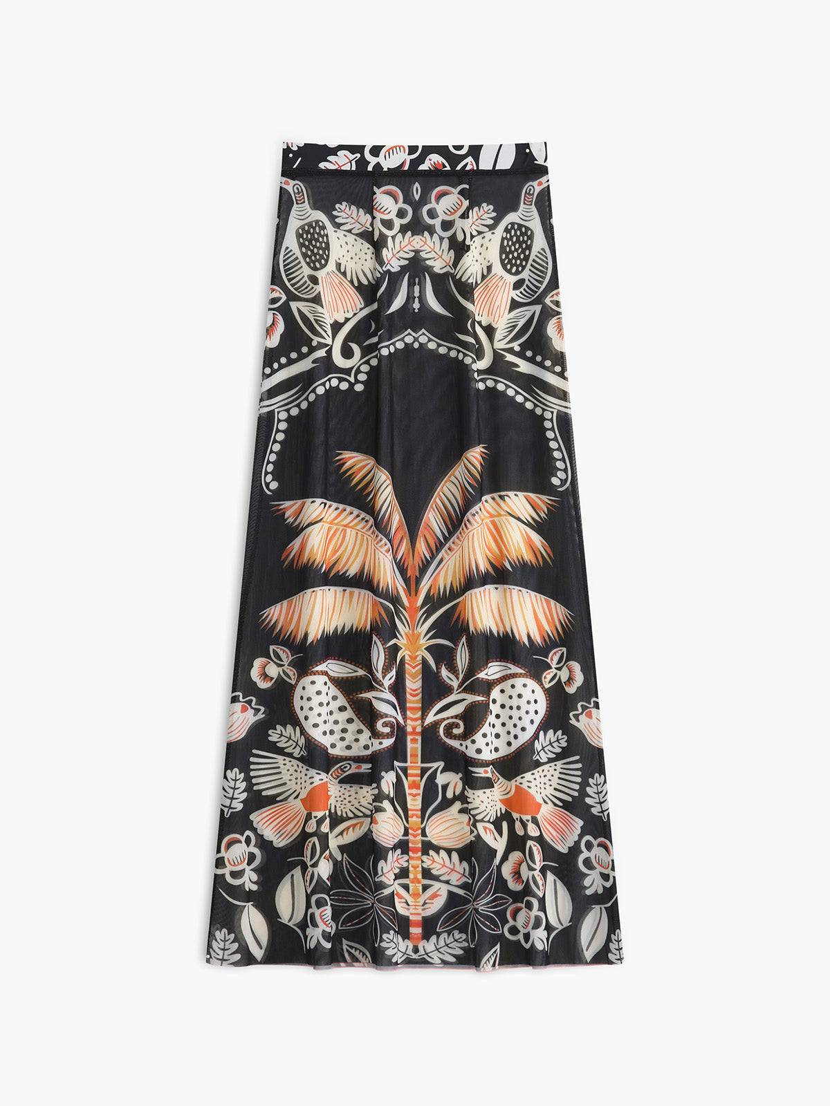 Hawaii Beach One-Piece Swimsuit and Skirt