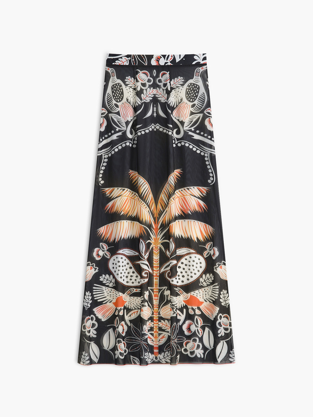 Hawaii Beach One-Piece Swimsuit and Skirt