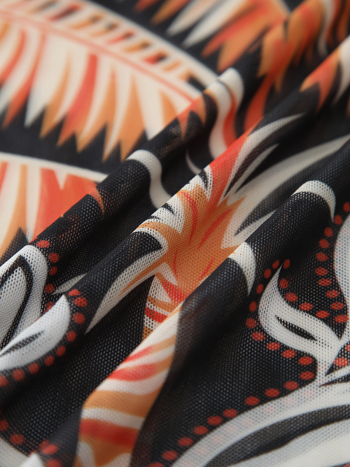 Hawaii Beach One-Piece Swimsuit and Skirt