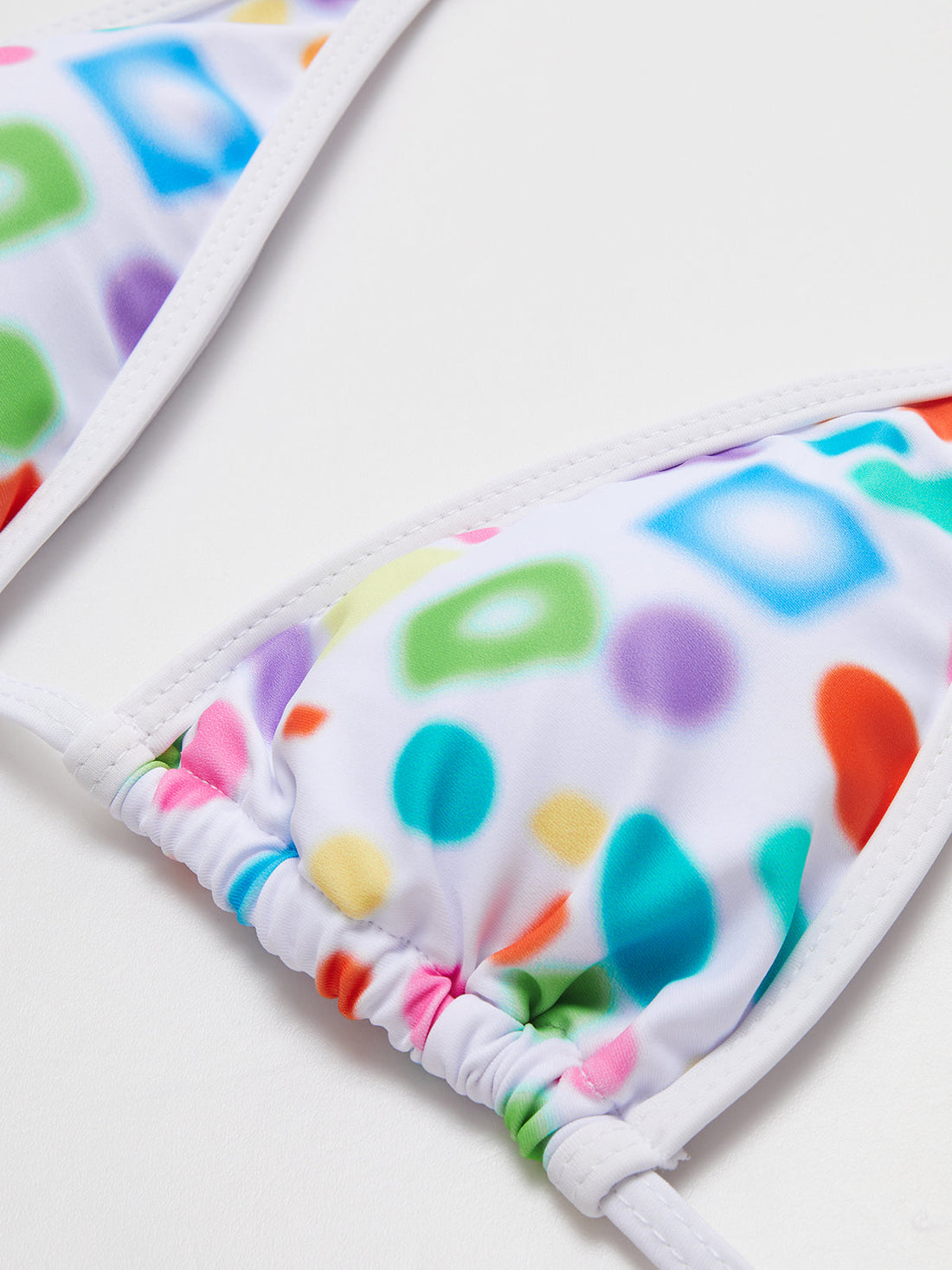 Bedrucktes, verstellbares Bikini-Set