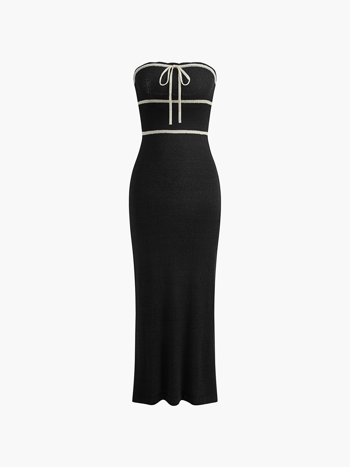 Knotted Tube Midi Dress