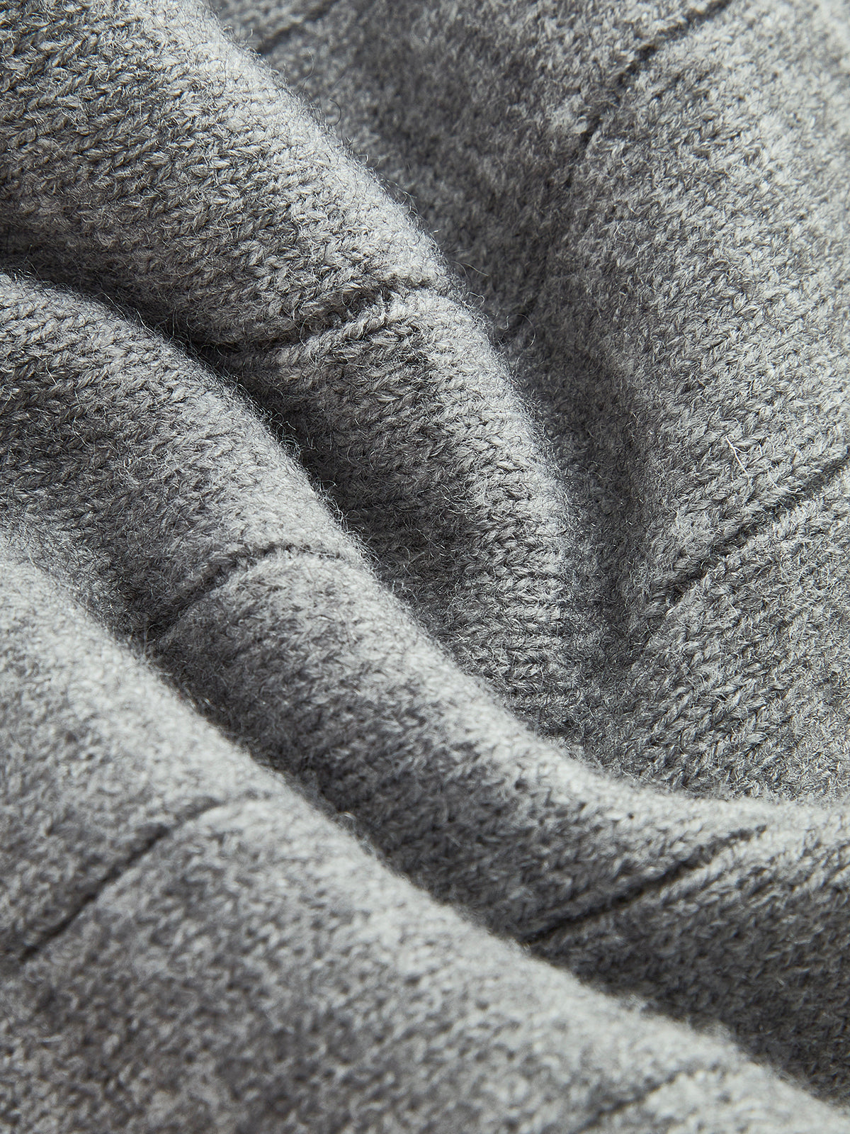 Round Neck Buttoned Soft Cardigan