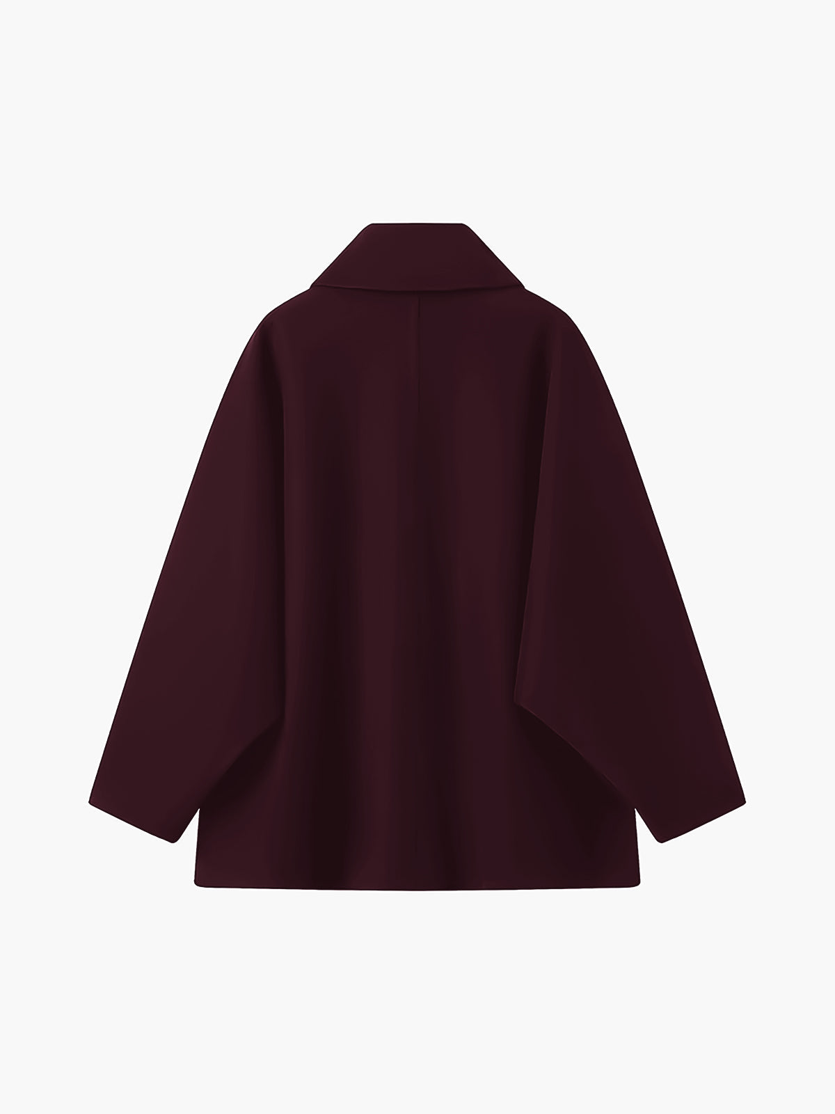 Oversize Düğmeli Kaban