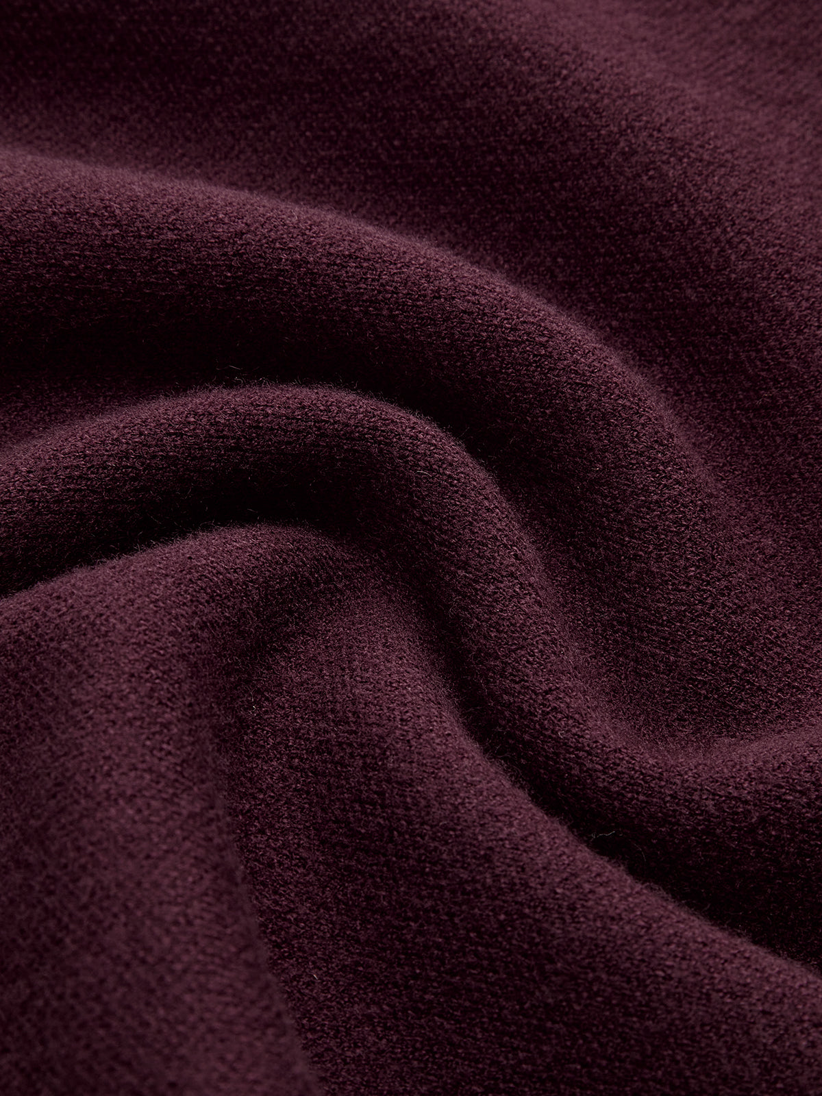 Bequeme, einfarbige Strickweste