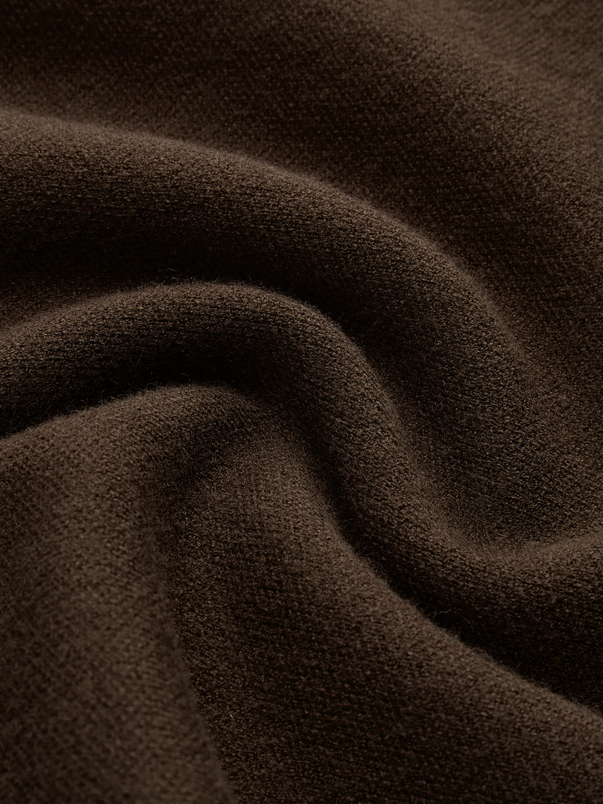 Bequeme, einfarbige Strickweste