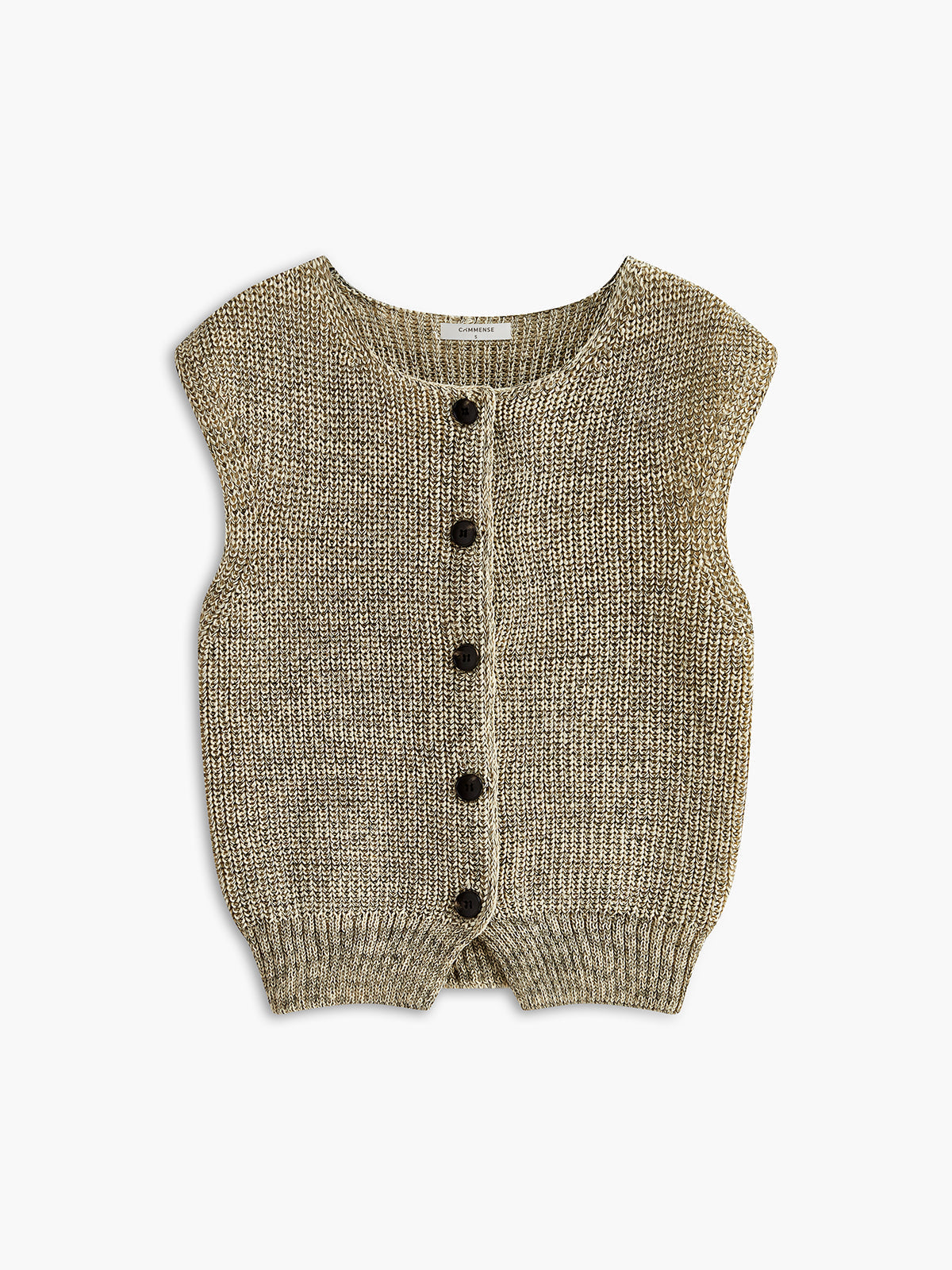 Soft Sweater Vest with Bust