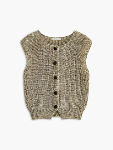 Soft Sweater Vest with Bust