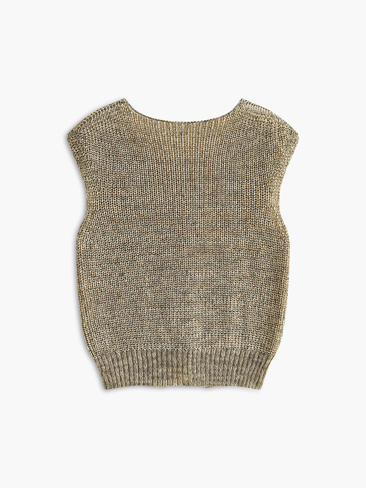 Soft Sweater Vest with Bust