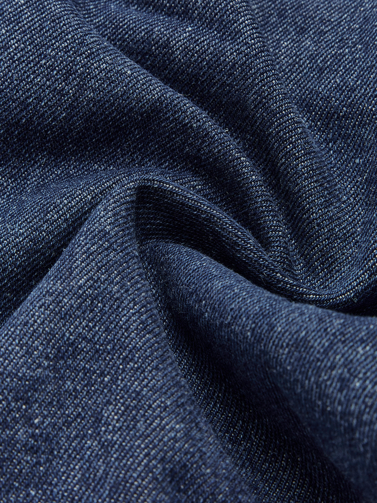 Jeansweste mit Taschen und offenem Kragen