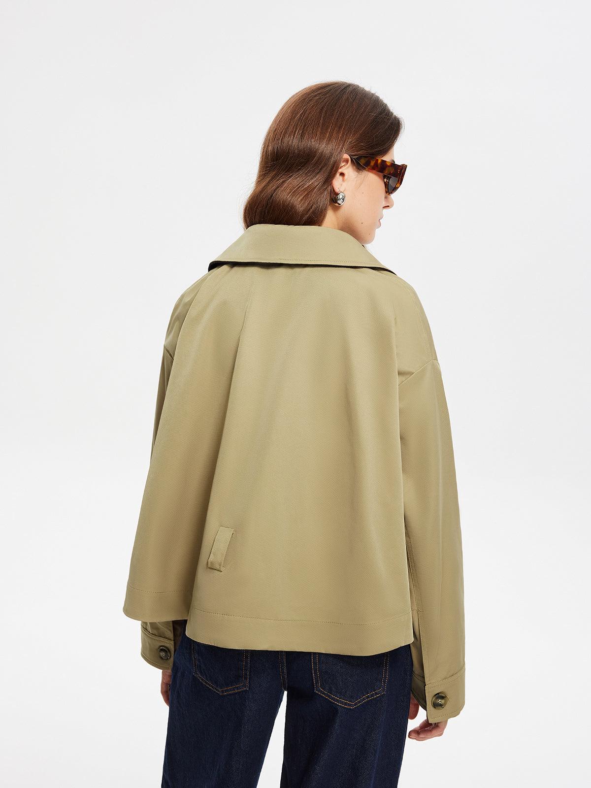 Urban Elegance Crop Jacket