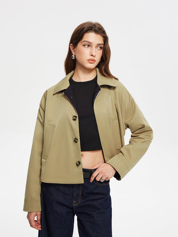 Urban Elegance Crop Jacket