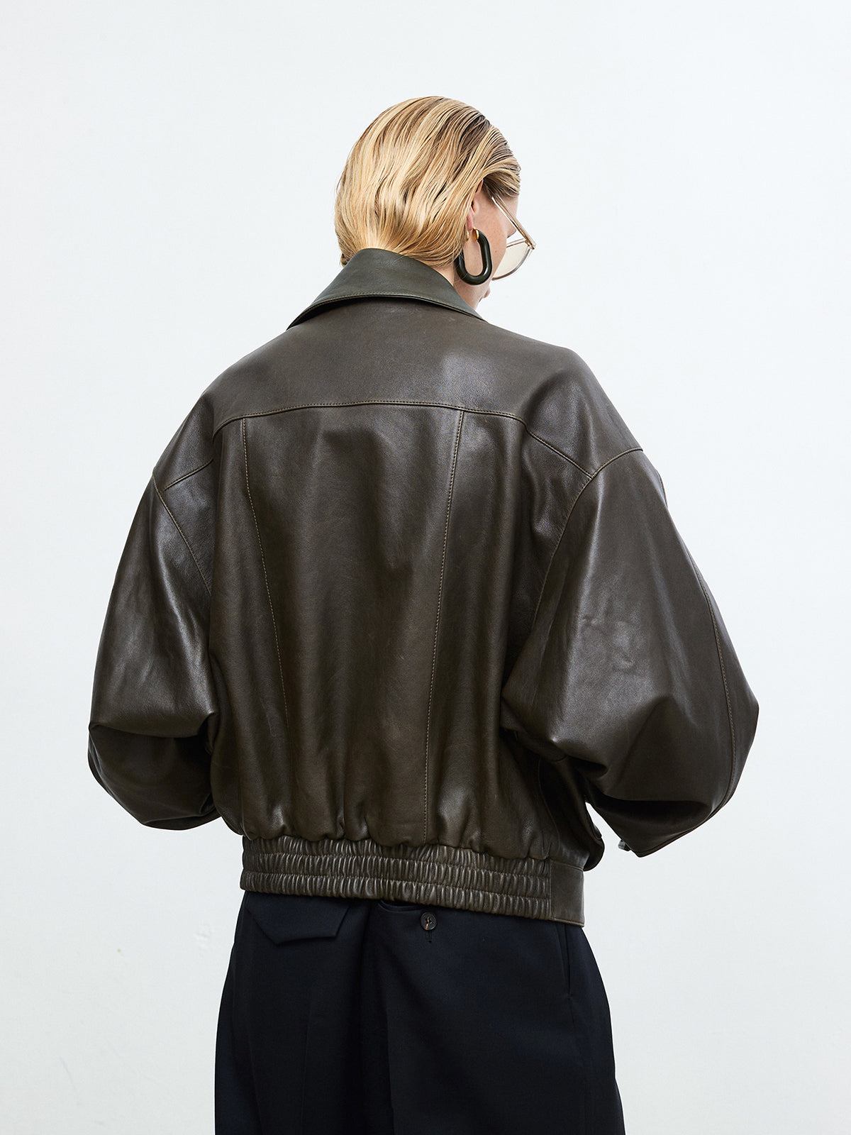 Vielseitige Shift-PU-Lederjacke