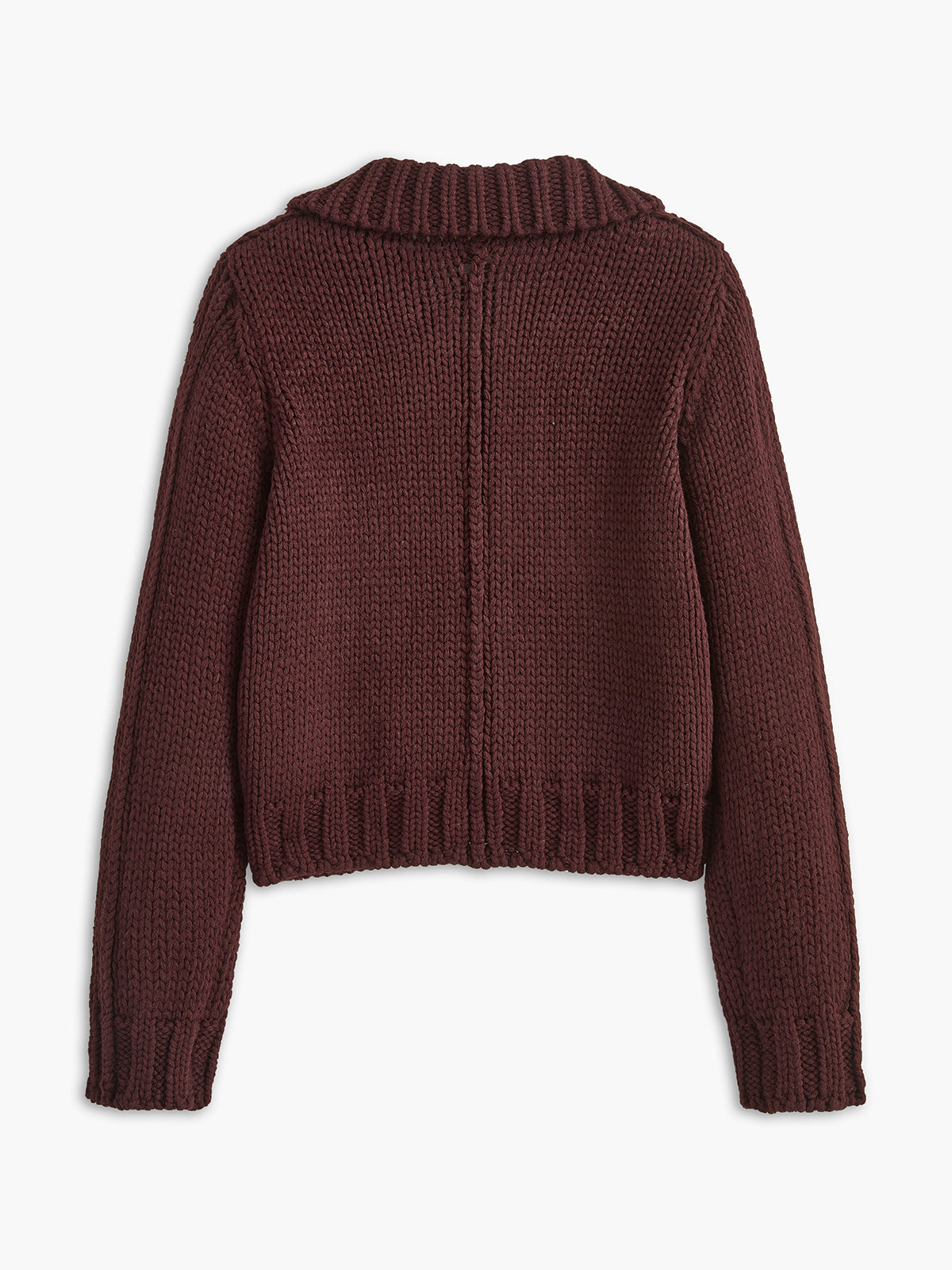 Buttoned Collar Soft Cardigan