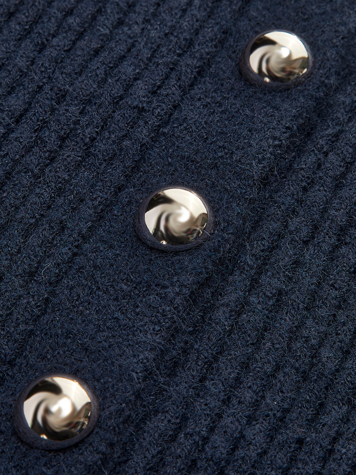 Buttoned Split Cardigan