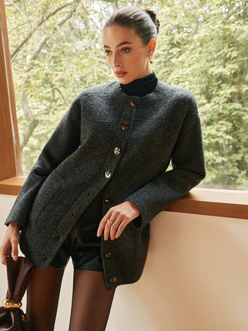 Versatile Soft Cardigan with Bust