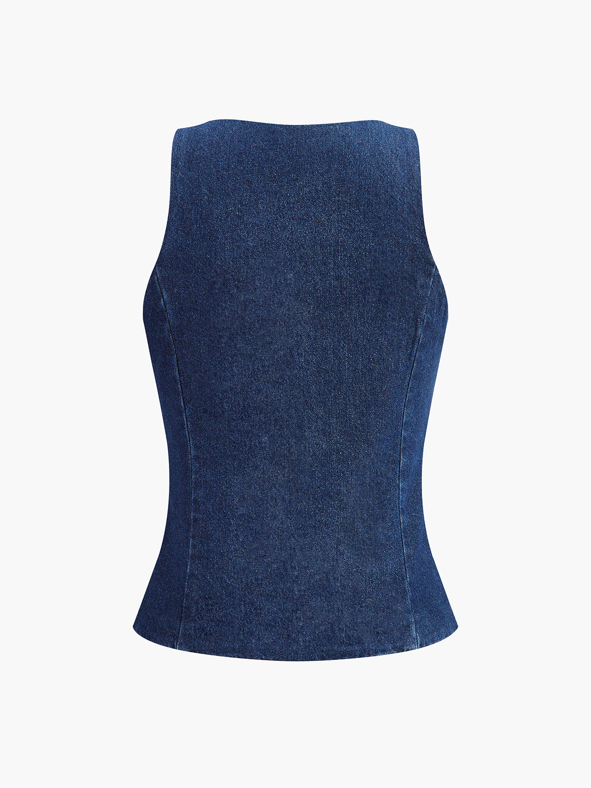 Jeansweste mit Knöpfen