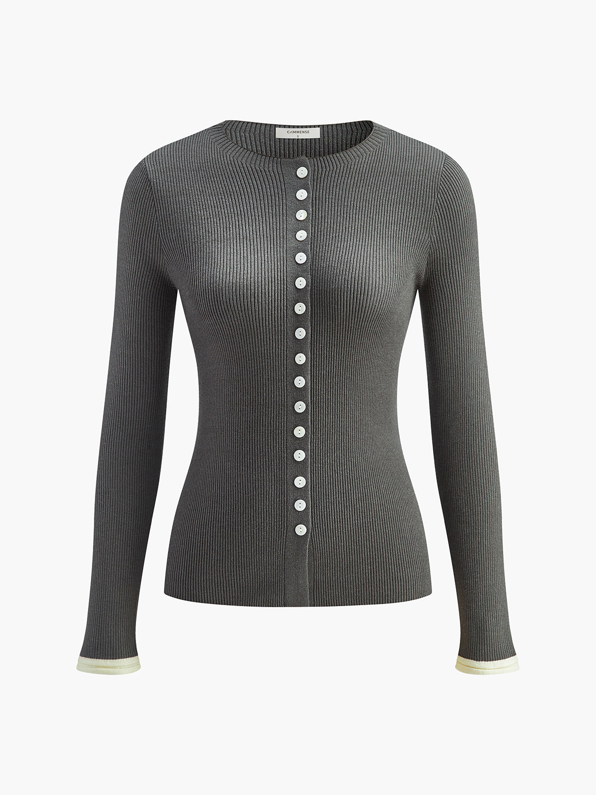 Schlichter, geknöpfter Strickcardigan