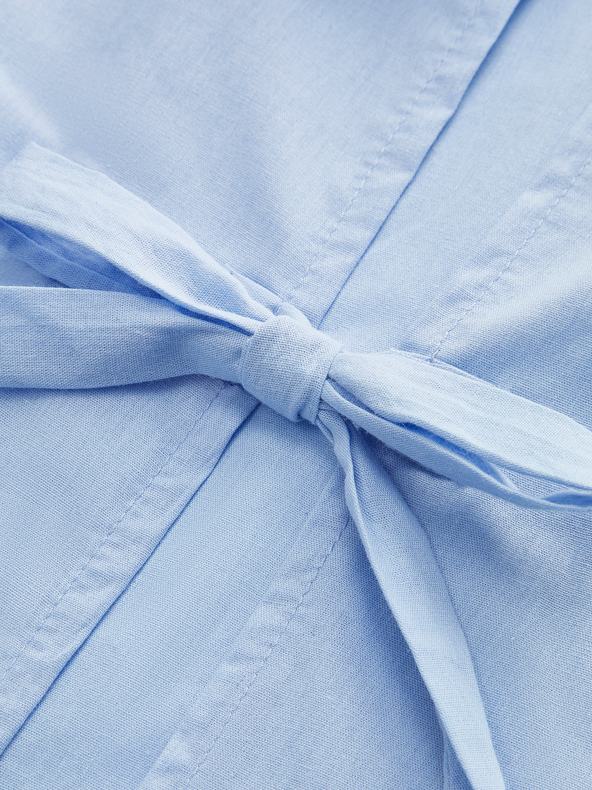 Bluse mit Schleife vorne und Falten