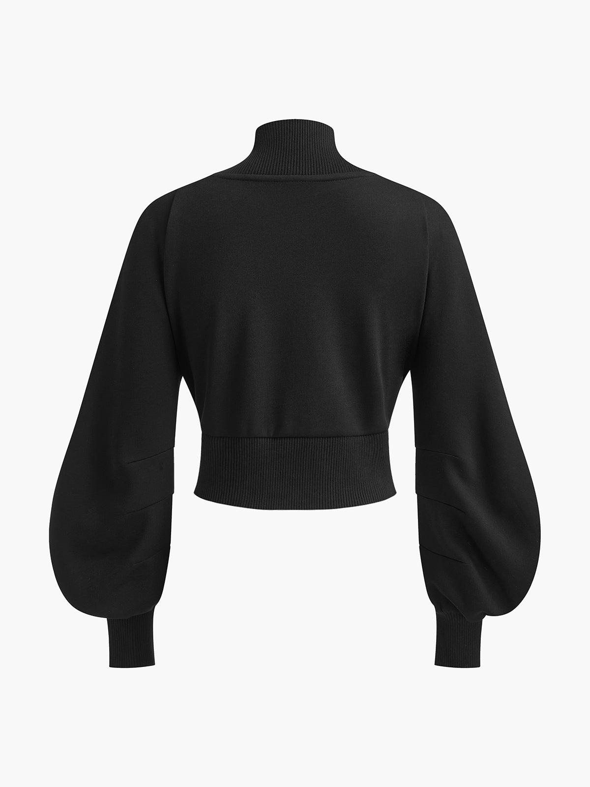 Jeansjacke mit Puffärmeln, schmal geschnitten
