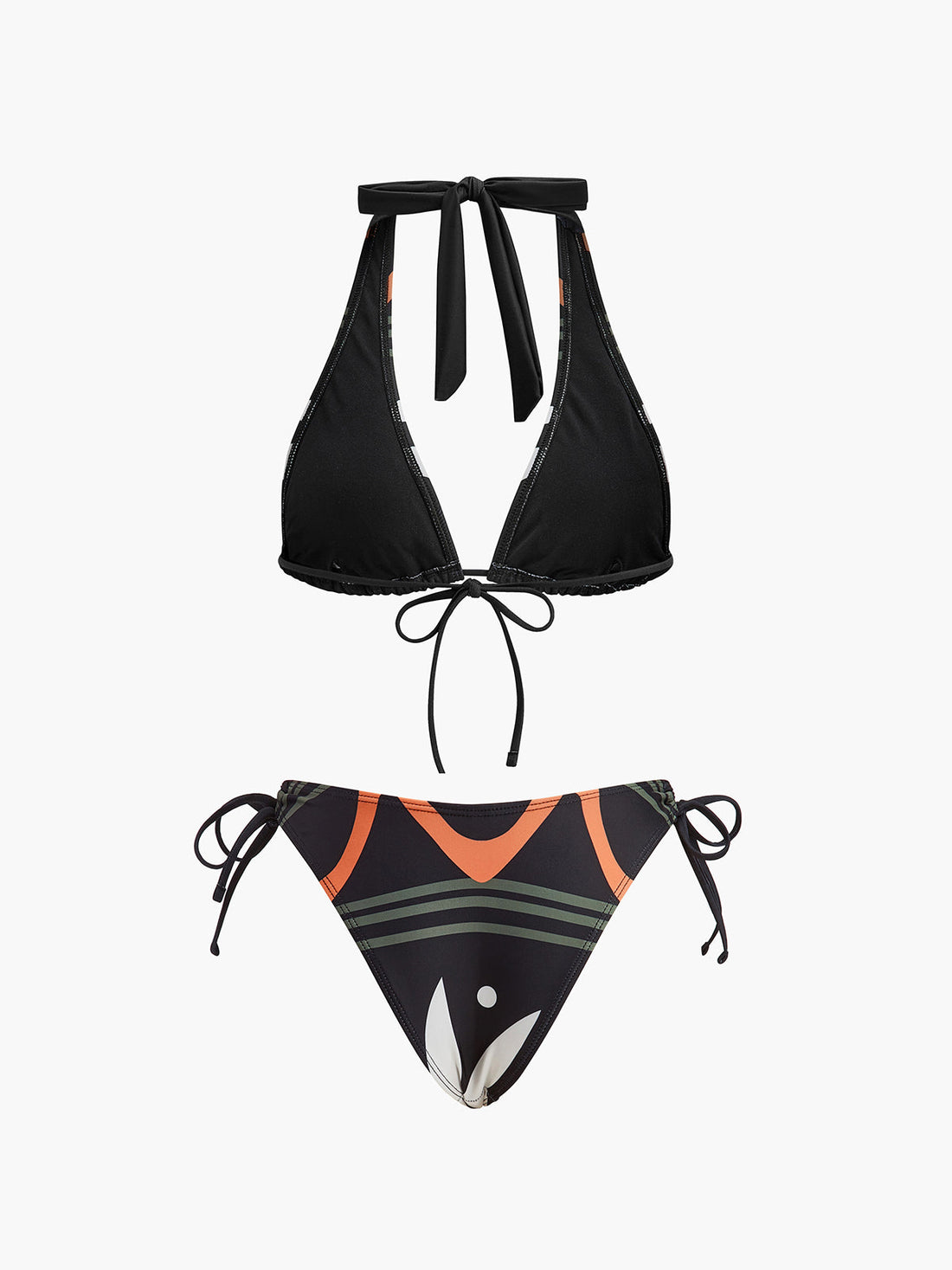 Bikini-Set mit Neckholder-Schnürung