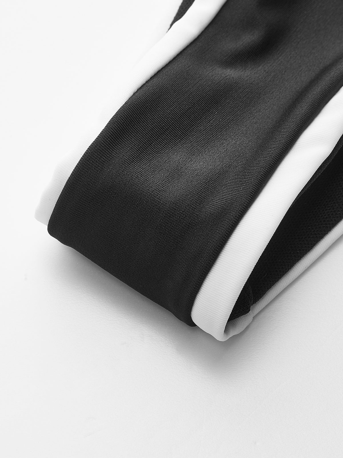 Contrast Cut Bikini Set