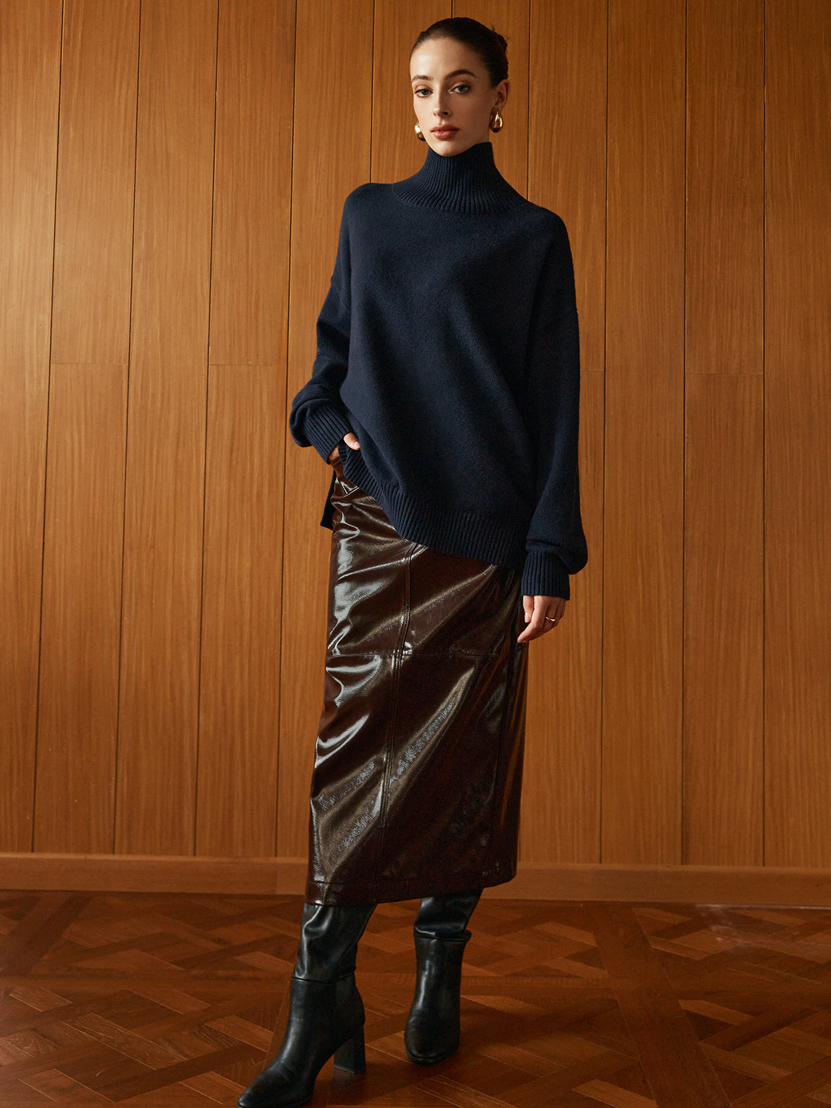 Çok Yönlü Düz Boğazlı Kazak