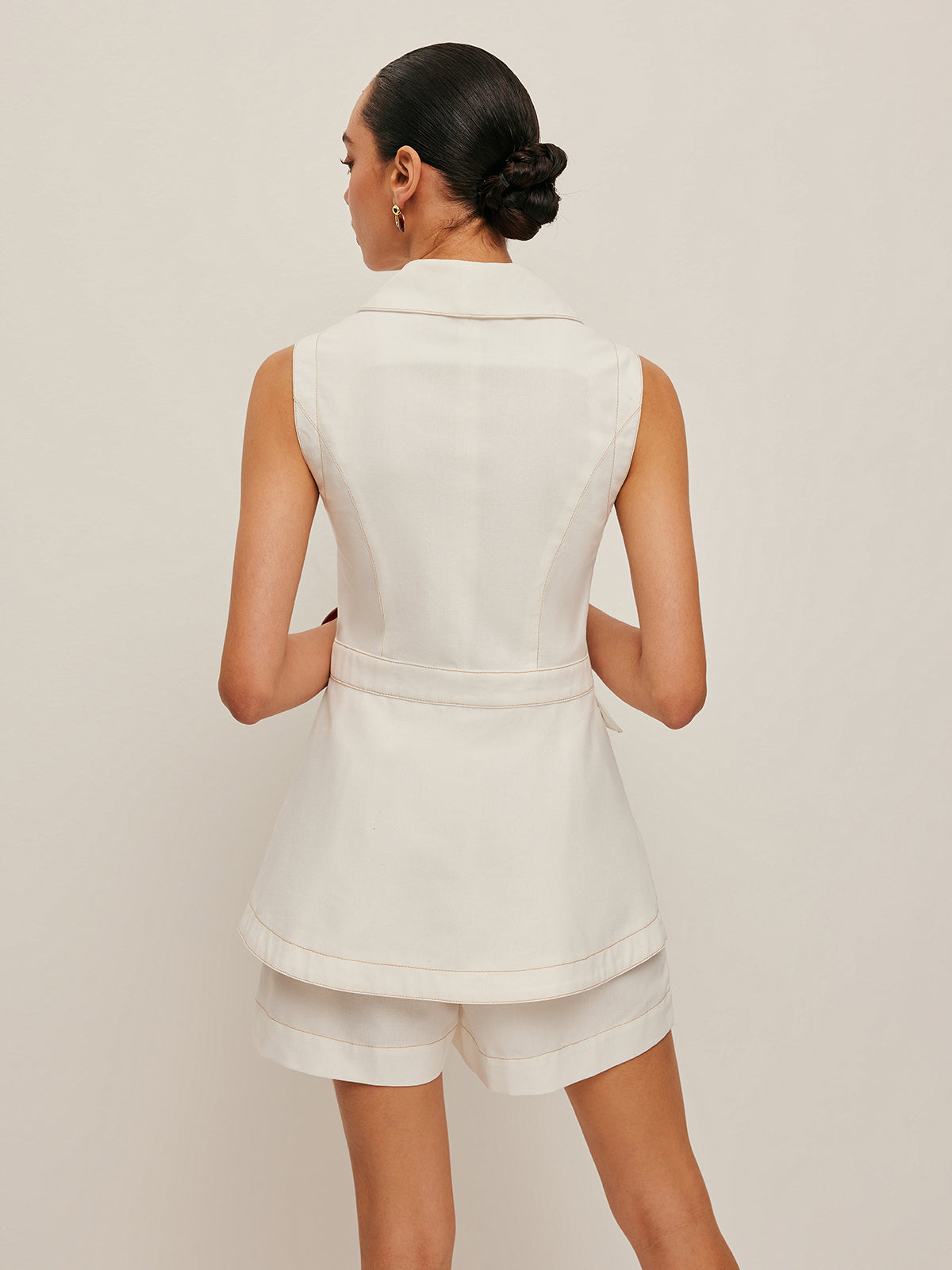 Tailored Vest with Pocket Details
