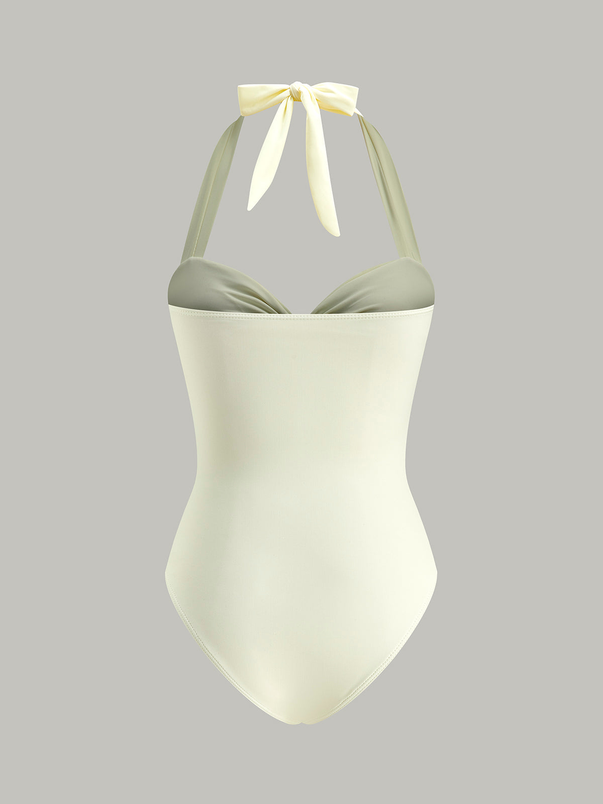 Bow Tie Strappy One-Piece Swimsuit