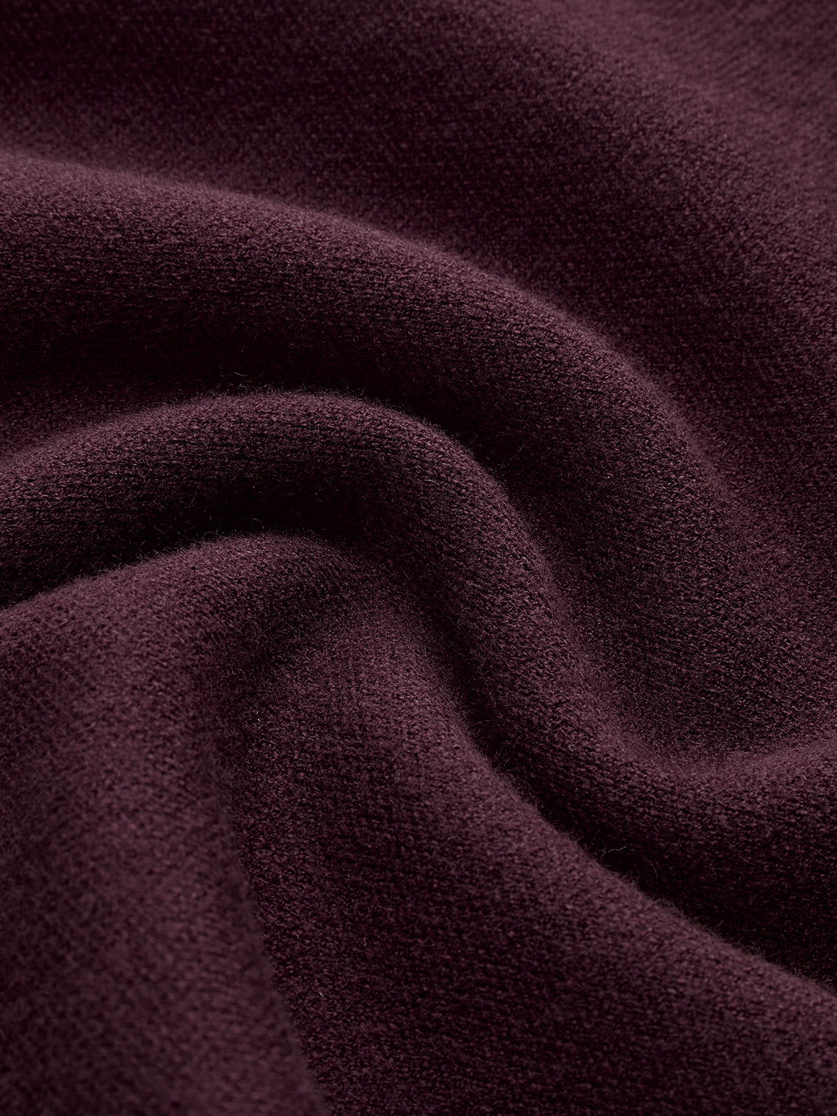 Bequeme, einfarbige Strickweste