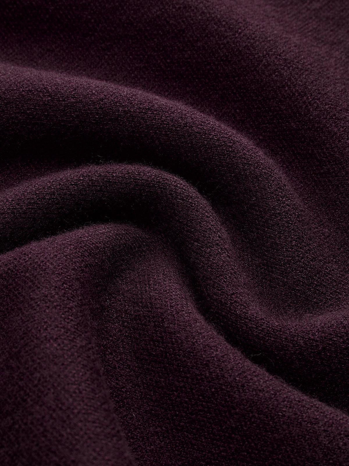 Bequeme, einfarbige Strickweste
