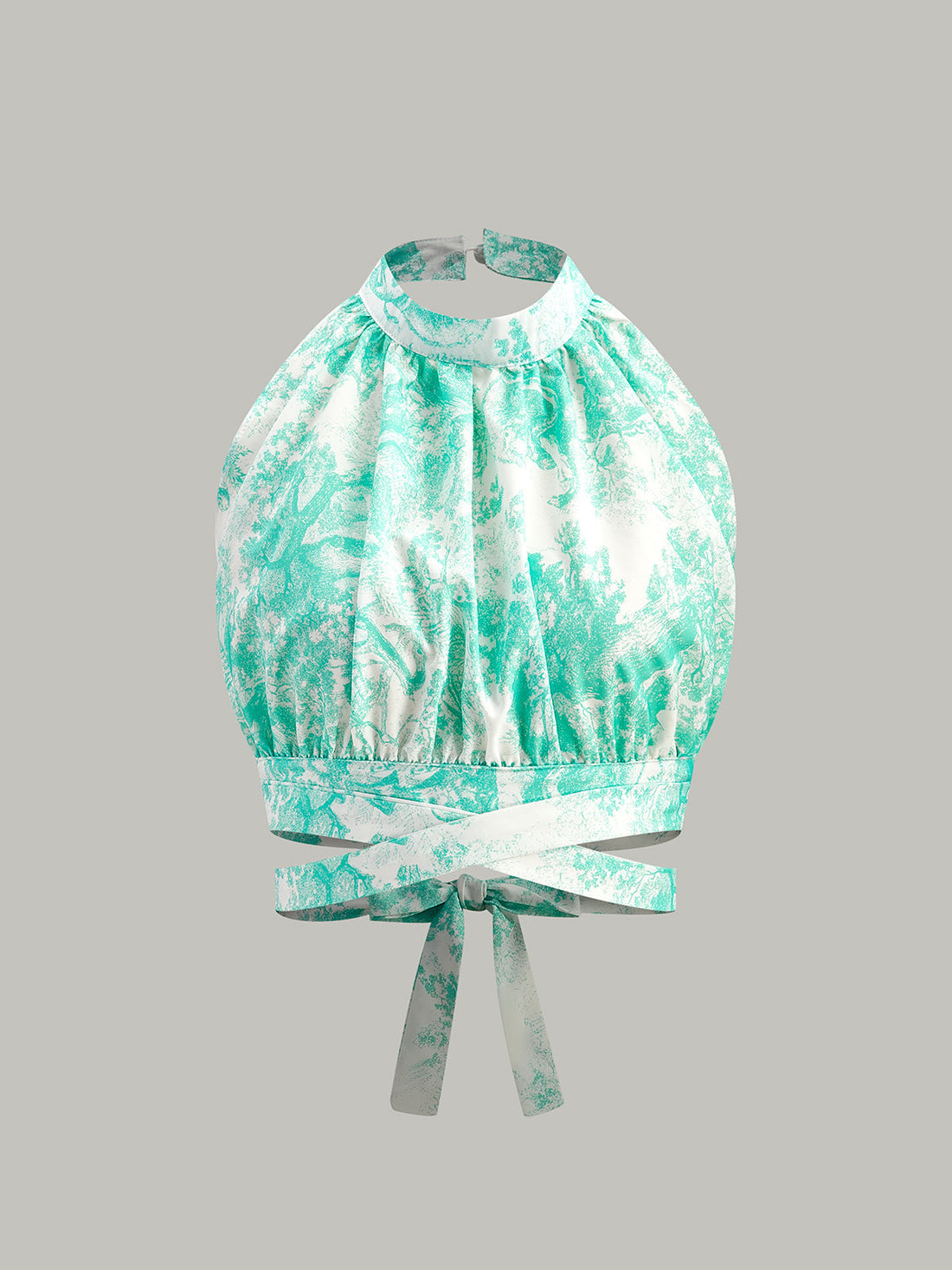 Halter Yaka Sırt Dekolteli Önden Düğmeli Etek Takımı