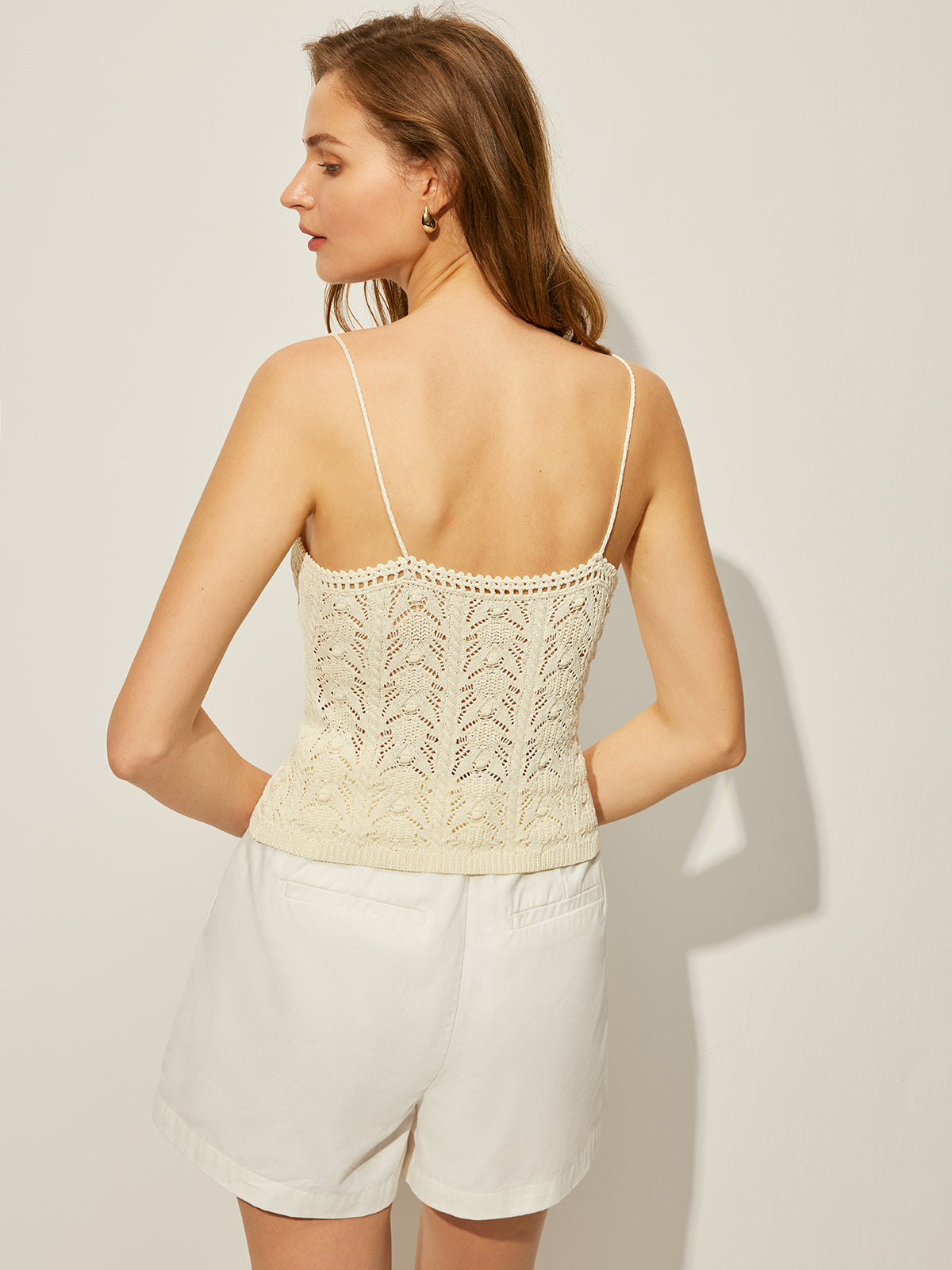 Crochet Vest with Decorative Buttons