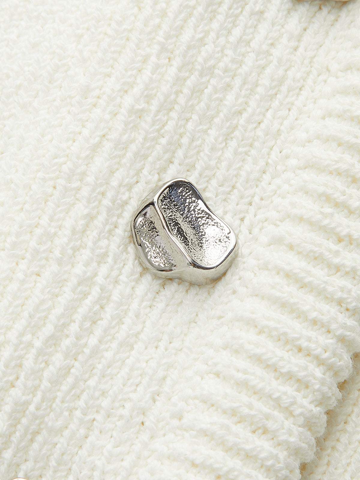 Button-front Sweater Vest