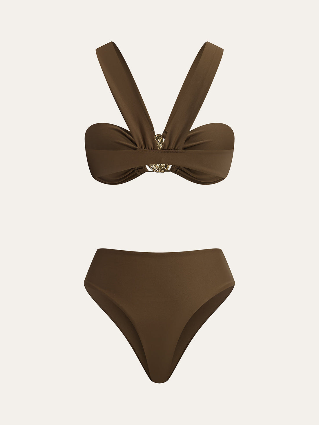 Bikini-Set mit Metalldekor