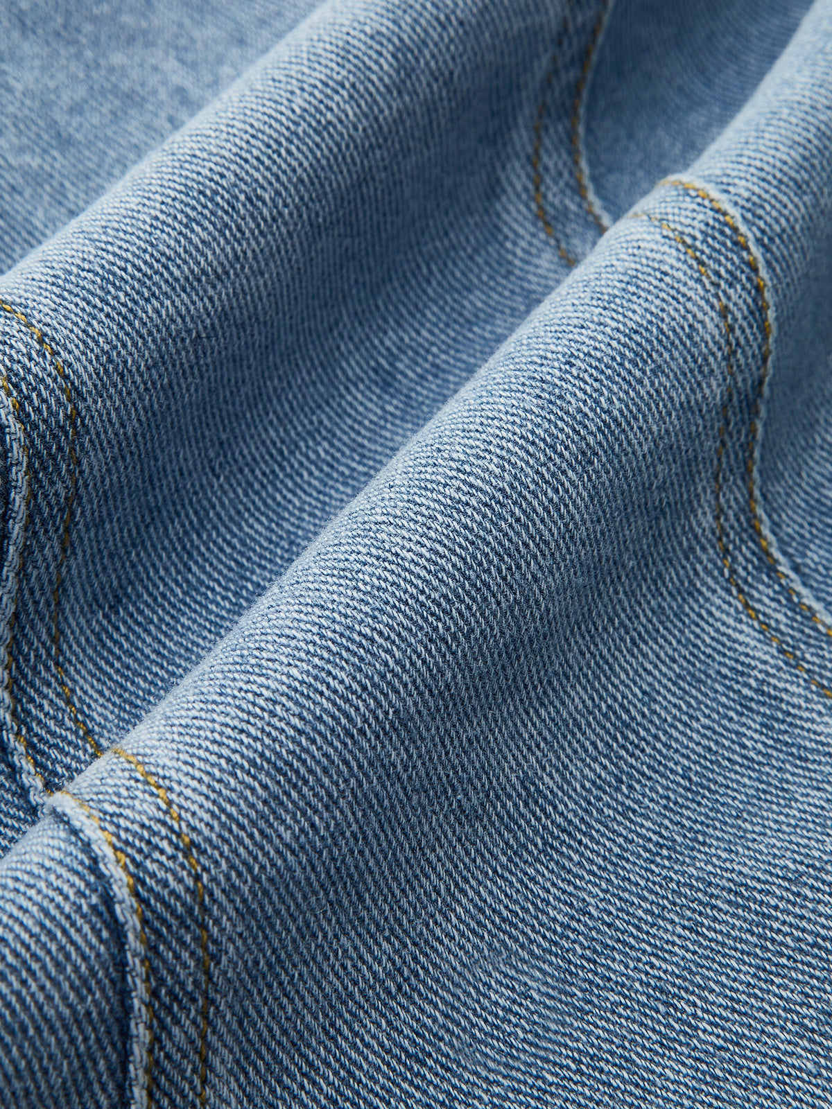 Ärmellose Jeansweste mit Knöpfen