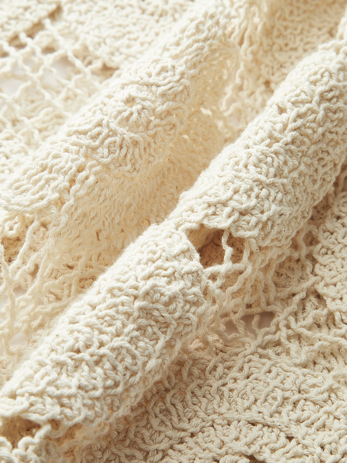 Ärmellose Strickweste aus Baumwolljacquard