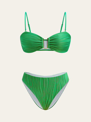 Bikini-Set mit Struktur