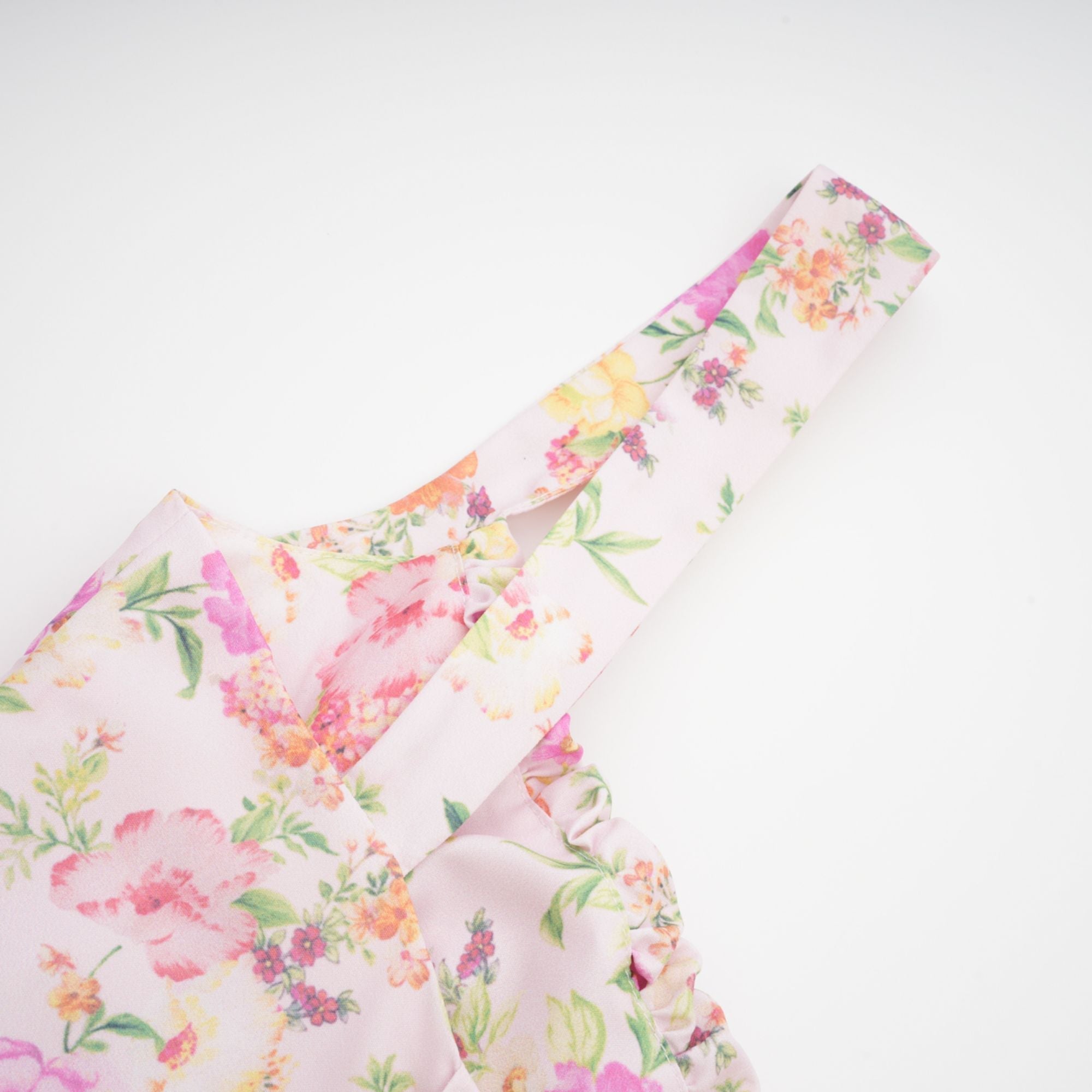 Parl Floral Patterned Cotton Mini Dress