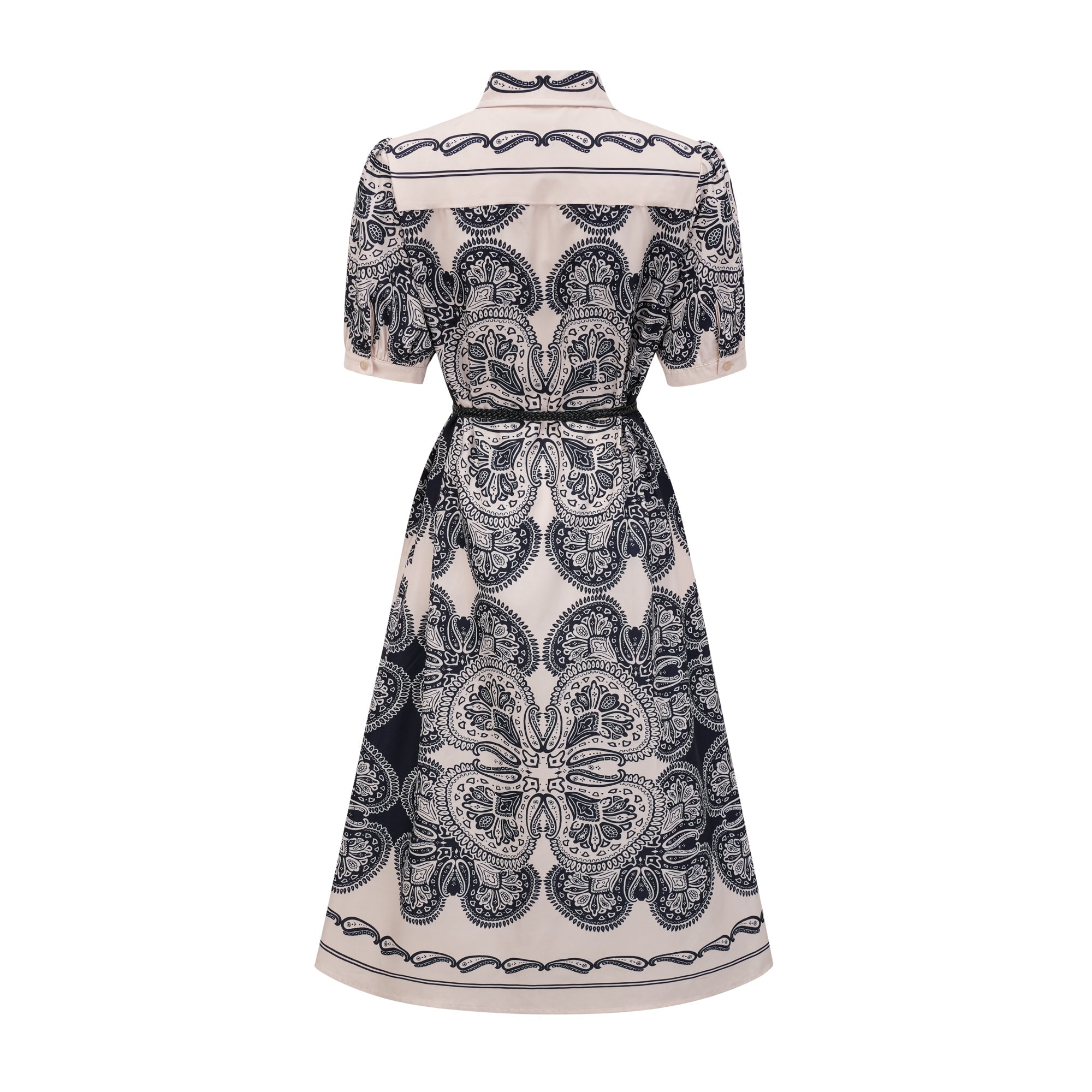 Désirée Color Block Pattern Printed Mini Dress