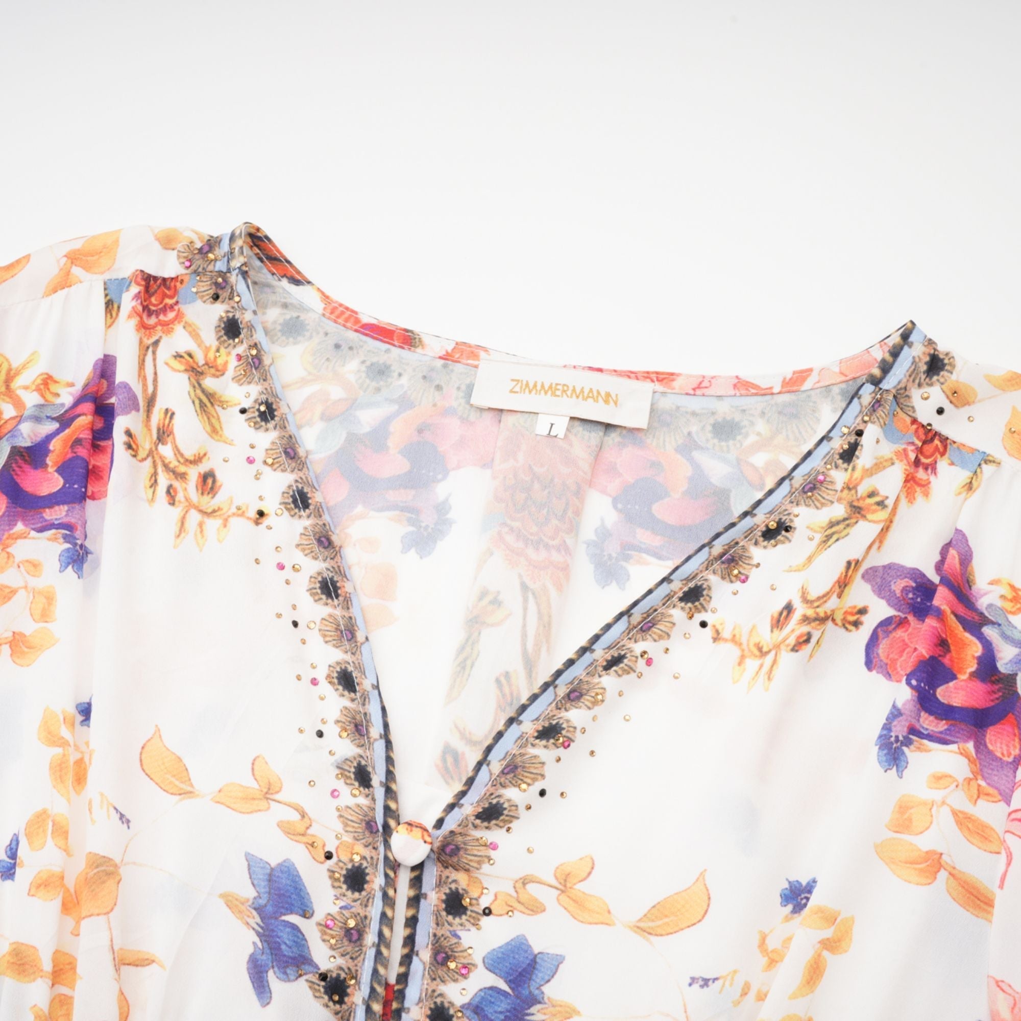 Airina Floral V-Neck Maxi Dress